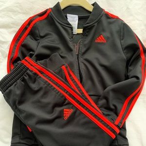 Boys adidas track outfit